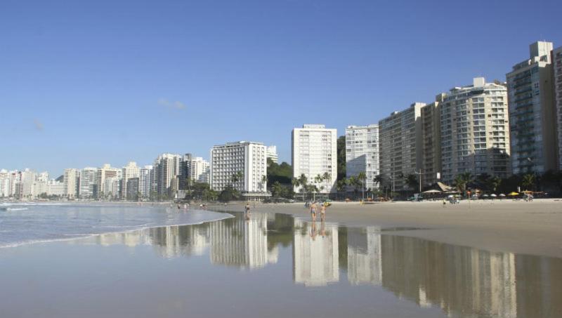 Pitangueiras Exclusivo Com Piscina Na Sacada Apartman Guarujá Kültér fotó